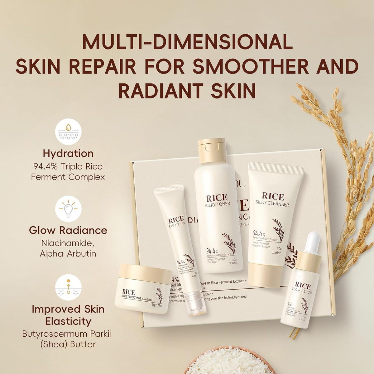Korean Glass Skincare Set
